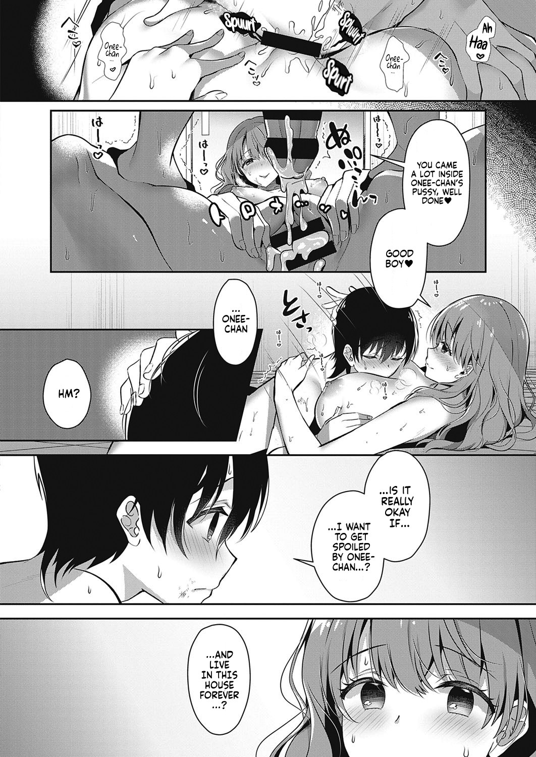 Hentai Manga Comic-Big Sister's Happy Spoiling-Read-22